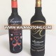 Valentine's Day Gift Wine bottle sleeve decoration covers for 750 ml wine bottle