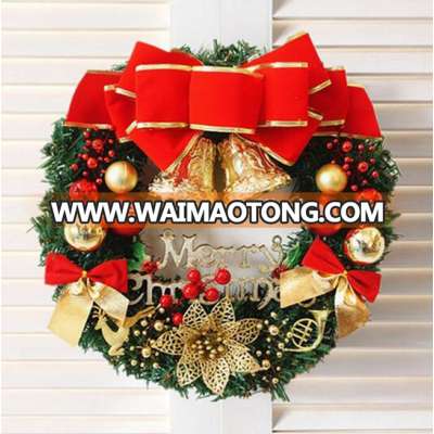 Factory customize different size plastic artificial merry christmas garland