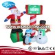 Best seller trendy style inflatable christmas decorations christmas house with many colors